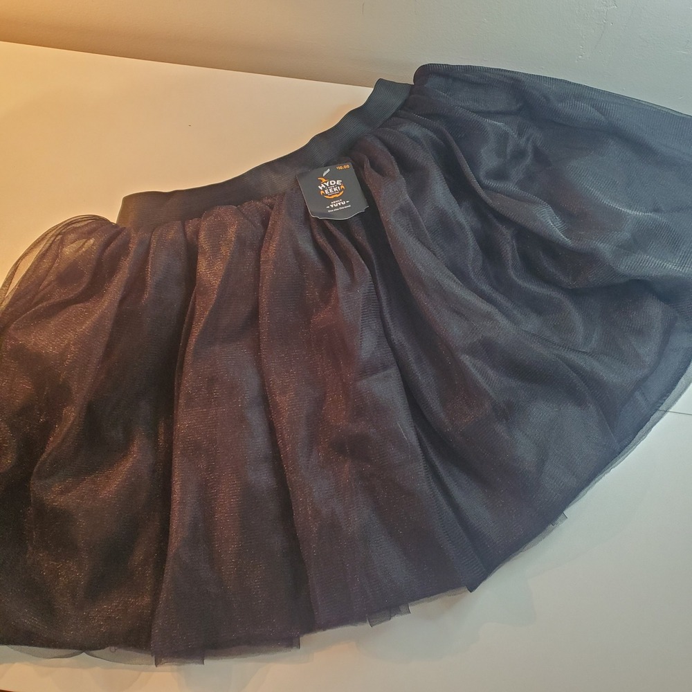 Adult Hyde & EEK Boutique Black Tulle Tutu Skirt One Size tutu Costume Halloween